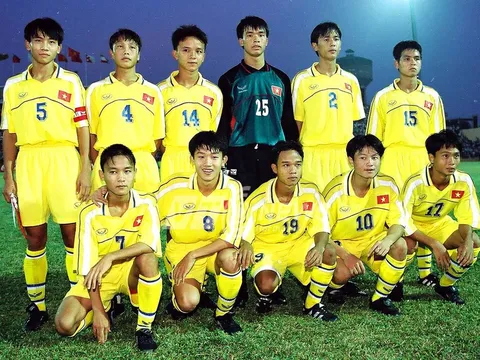 U16 Việt Nam: Nhớ về lứa Văn Quyến năm 2000