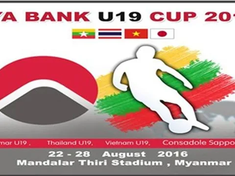 U19 Việt Nam sớm đụng U19 Thái Lan tại giải Aya Bank Cup 2016