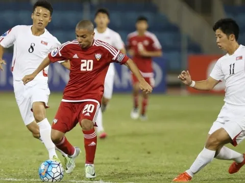 U19 Triều Tiên 1-3 U19 UAE (VCK U19 châu Á 2016)