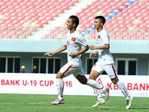 Chung kết U19 KBZ Bank Cup 2016: U19 Việt Nam lên ngôi vô địch