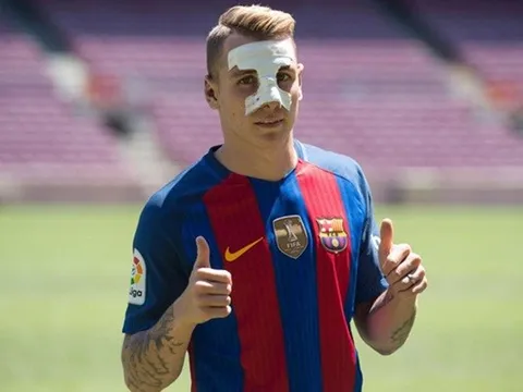Umtiti, Digne chính thức ra mắt tại Barca