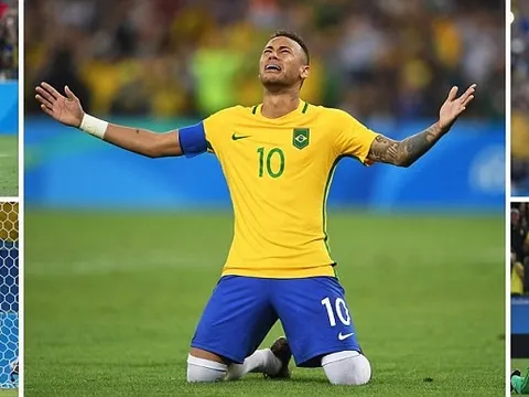 Usain Bolt góp mặt, Neymar khóc như mưa trong ngày làm nên lịch sử cùng Brazil