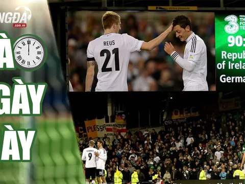 Vào ngày này 12-10, Xe tăng Đức "nghiền nát" lịch sử bóng đá Ireland