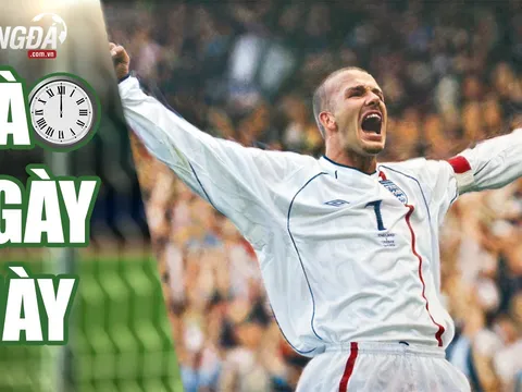 Vào ngày này 6.10, Nước Anh phát sốt vì "đường cong" của Beckham