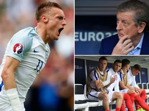 Rực sáng, Jamie Vardy vẫn bị… bỏ rơi?