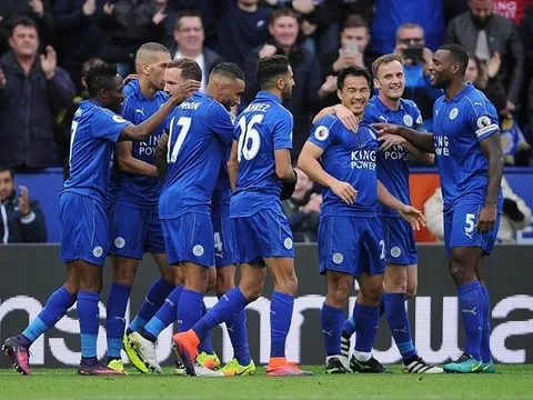 Vardy dự bị, Leicester vẫn dề dàng 'nhấn chìm' Crystal Palace trên sân nhà