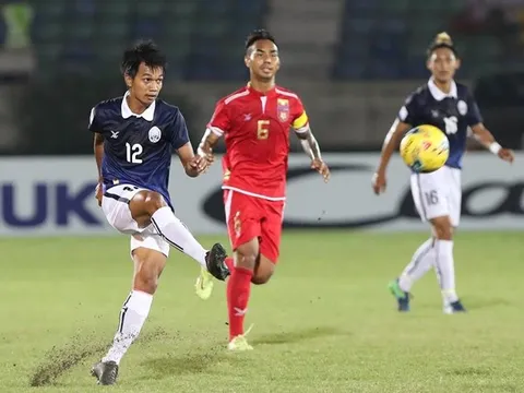 Myanmar giúp Việt Nam lấy vé bán kết sớm
