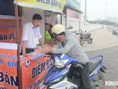 Đìu hiu cảnh mua vé trước trận Việt Nam gặp Indonesia