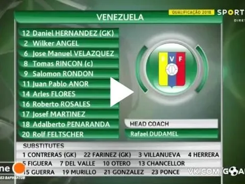 Venezuela 0-2 Brazil (vòng loại World Cup)
