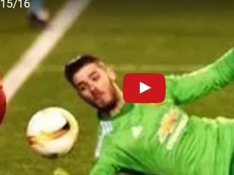 Video: 20 pha cứu thua đỉnh nhất mùa 2015/16