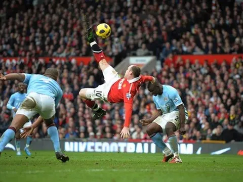 Video: Bàn thắng kinh điển của Rooney vào lưới Man City