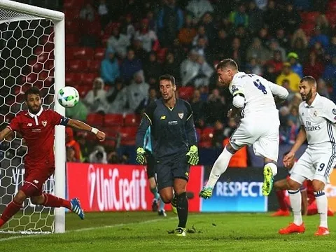Video: Real Madrid 3-2 Sevilla (Siêu Cúp châu Âu)