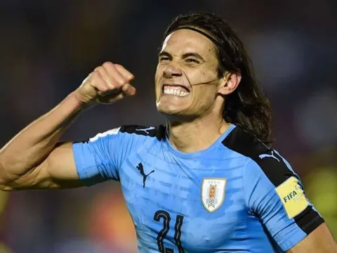 VL World Cup 2018 khu vực Nam Mỹ: Uruguay thắng ấn tượng, Paraguay thất thủ trên sân nhà