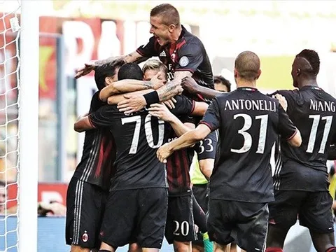 Vòng 1 Serie A - Milan 3-2 Torino