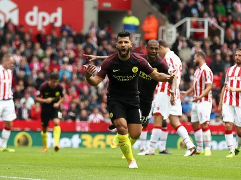 Vòng 2 Premier League - Stoke 1-4 Man City