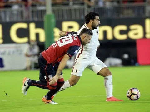 Vòng 2 Serie A - Cagliari 2-2 Roma