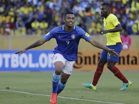 Vòng loại World Cup 2018 - Ecuador 0-3 Brazil