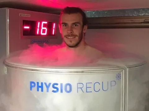 Gareth Bale “luyện công” ở nhiệt độ âm 161 độ