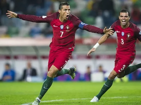 Chùm ảnh: Ronaldo lập Poker, Bồ Đào Nha 'đè bẹp' Andorra