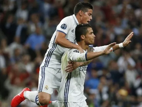 Chùm ảnh: Ronaldo 'nén đau' giúp Real Madrid hạ gục đội bóng cũ