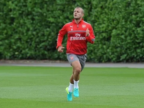 Wilshere "xuống tóc", tập luyện điên cuồng tại Arsenal