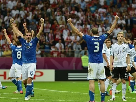 3 thất bại khó quên của tuyển Đức trước Italia