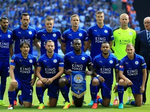 Leicester City là CLB đầu tiên trong lịch sử có vinh dự này