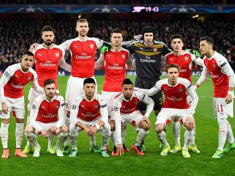 Arsenal chốt danh sách dự C1: 2 sự vắng mặt đáng tiếc