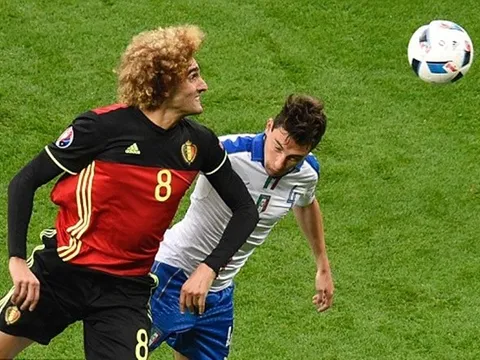 Chấm điểm trận Bỉ 0-2 Italia: Sao M.U kém nhất