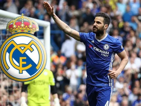 Sốc: Cesc Fabregas sắp về Real Madrid?