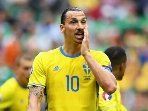 Ibrahimovic đá trận cuối cho Thụy Điển tại EURO 2016