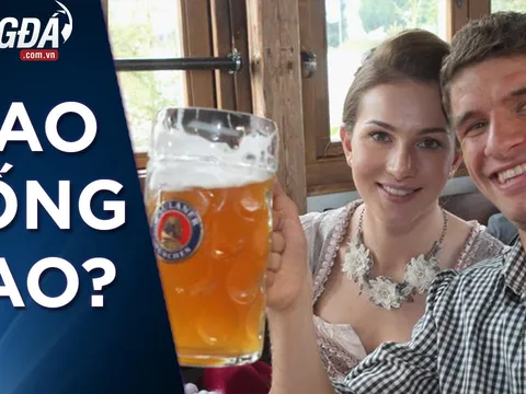 "Xỉn" với dàn sao Bayern tại lễ hội bia lớn nhất hệ mặt trời