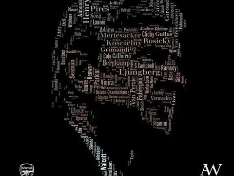 Xuất hiện bức ảnh cực đẹp của Wenger và tất cả các học trò