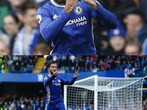 Ý nghĩa đằng sau hành động ăn mừng của Costa và Hazard