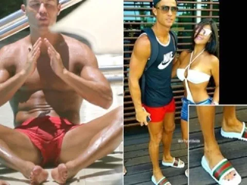 Vì sao Ronaldo điệu đà, sơn móng chân?