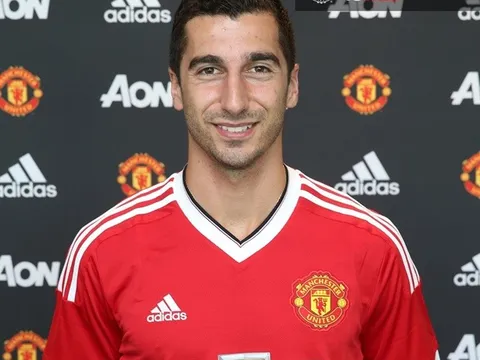 Henrikh Mkhitaryan CHÍNH THỨC cầm áo Man United