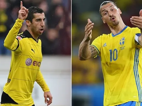 Ibrahimovic - Mkhitaryan: Cặp đôi 'đẻ trứng' cho M.U