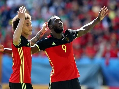 Lukaku ghi bàn ầm ầm, Bỉ hủy diệt CH Ireland