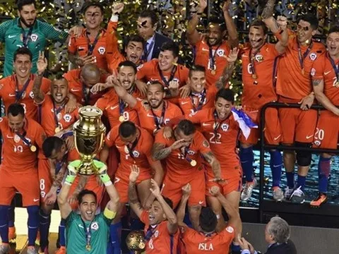 Đội hình hay nhất Copa America 2016: Chile áp đảo