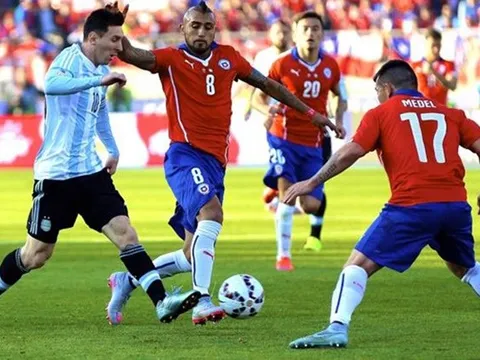 09h00 ngày 07/06, Argentina vs Chile: Chướng ngại vật đầu tiên