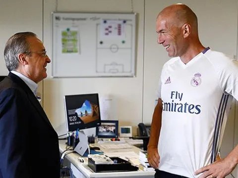 HLV Zidane đôn 2 con trai lên đội 1 Real Madrid