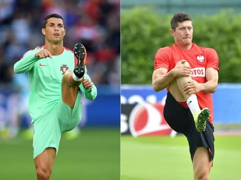 Lewandowski - Ronaldo: Khi tiền đạo không phải... tiền đạo