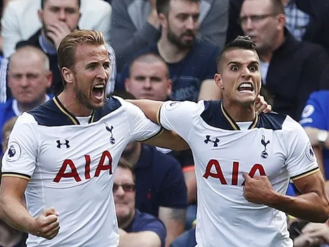 Barkley sút phạt thành bàn, Lamela giúp Tottenham thoát thảm họa ra quân