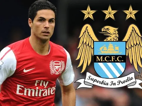 Mikel Arteta về Man City, làm phó tướng Pep Guardiola