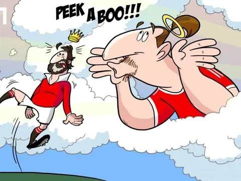 Biếm họa Thánh Zlatan chọc ghẹo Vua Eric