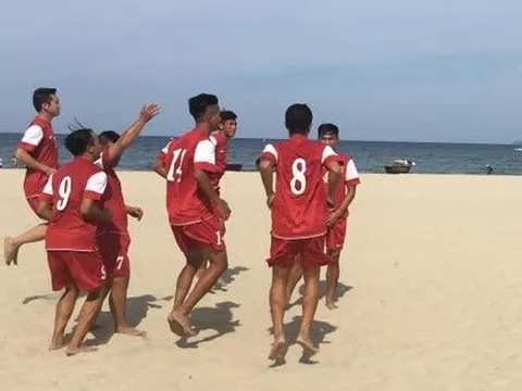 Việt Nam thắng Trung Quốc 5-2 giải bóng đá bãi biển