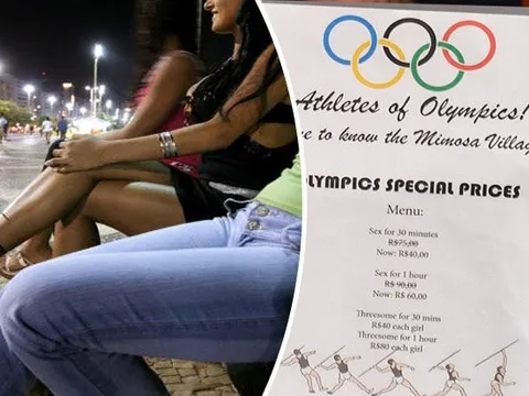 Gái mại dâm Brazil tung chiêu 'khuyến mãi' mùa Olympics