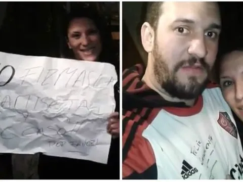 Fan cuồng “thách cưới” bằng chữ kí của Messi