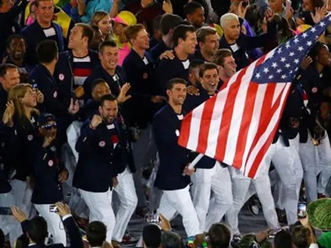 Quốc gia nào có nhiều VĐV tham dự Olympic 2016 nhiều nhất?