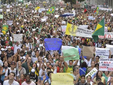 Có thể xảy ra biểu tình ở Brazil trong ngày khai mạc Olympic